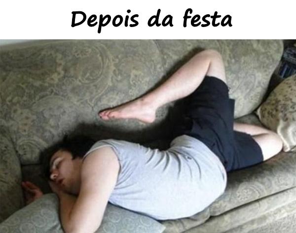 Depois da festa