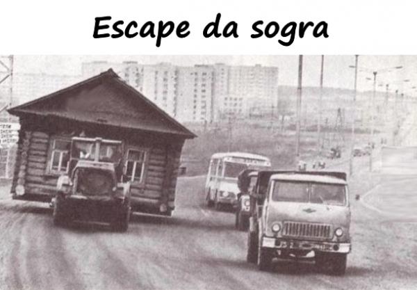 Escape da sogra