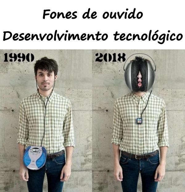 Fones de ouvido - desenvolvimento tecnológico