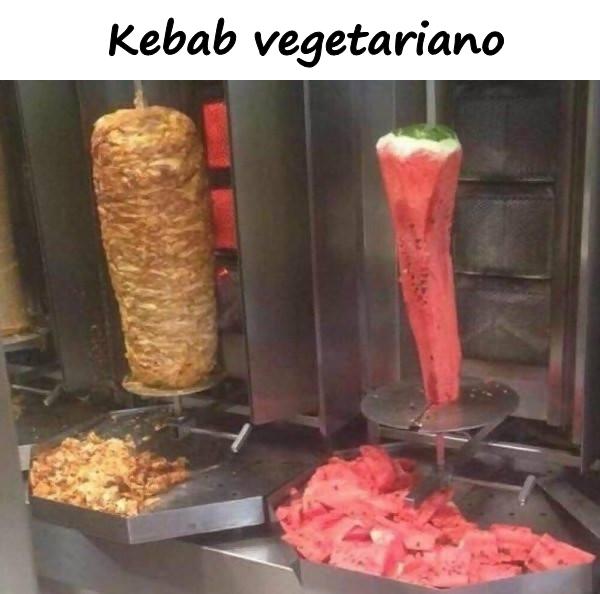 Kebab vegetariano