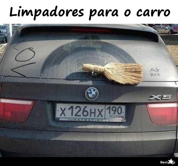 Limpadores para o carro