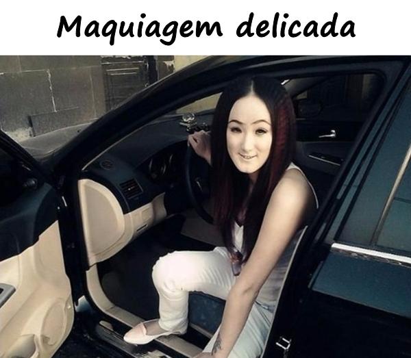 Maquiagem delicada