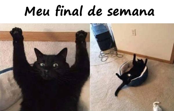 Meu final de semana