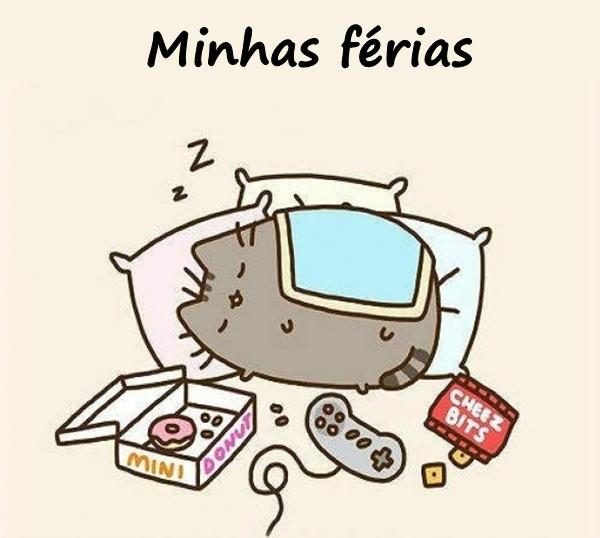 Minhas férias