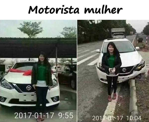 Motorista mulher