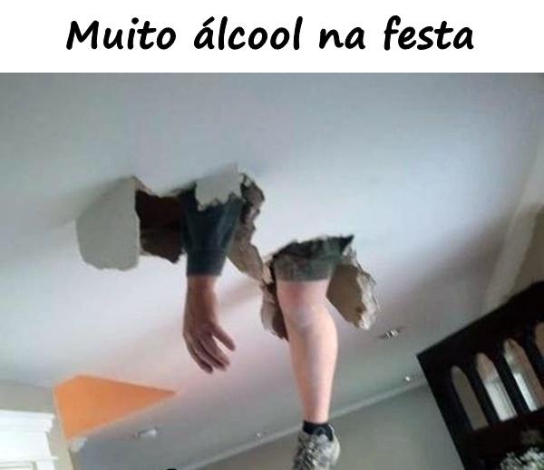 Muito álcool na festa