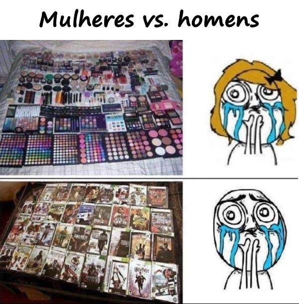 Mulheres vs. homens