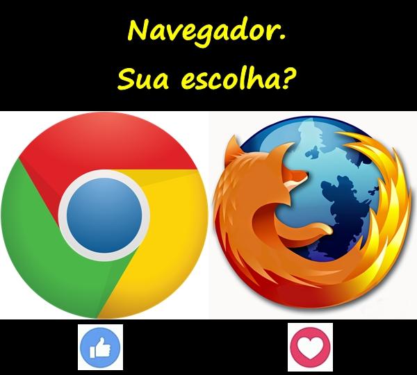 Navegador. Sua escolha?