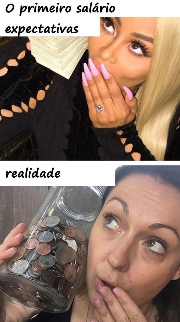 O primeiro salário