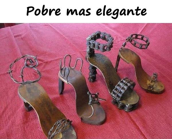 Pobre mas elegante