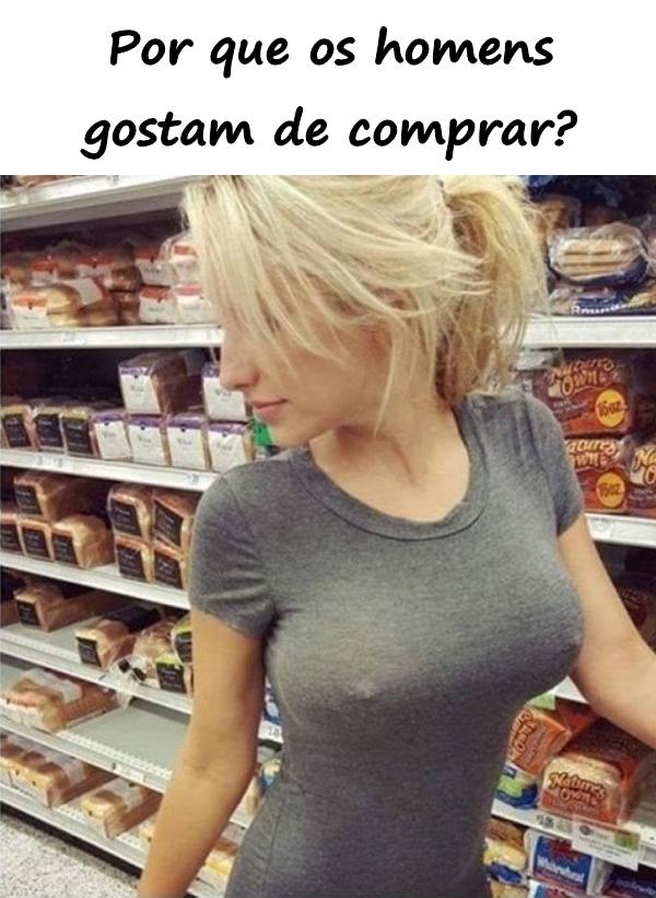 Por que os homens gostam de comprar?