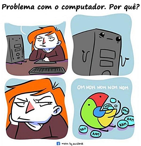 Problema com o computador. Por quê?