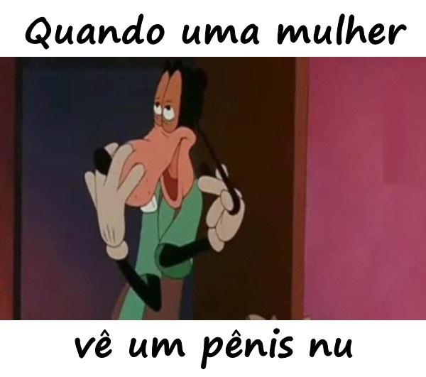 Quando uma mulher vê um pênis nu