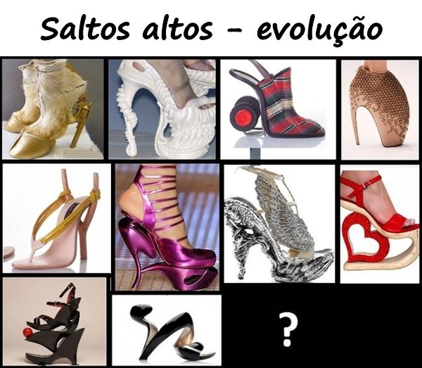 Saltos altos - evolução