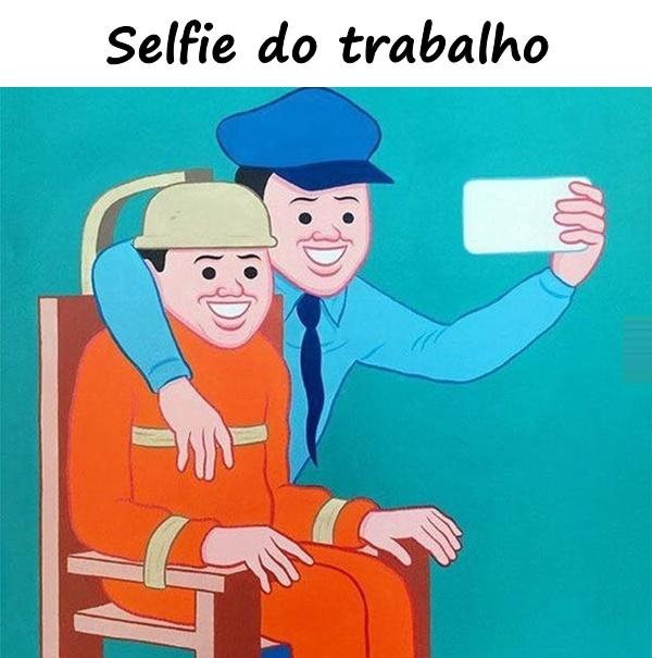 Selfie do trabalho