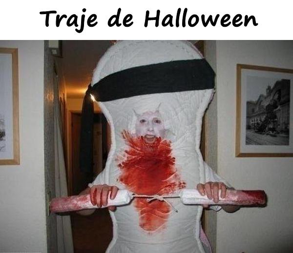 Traje de Halloween