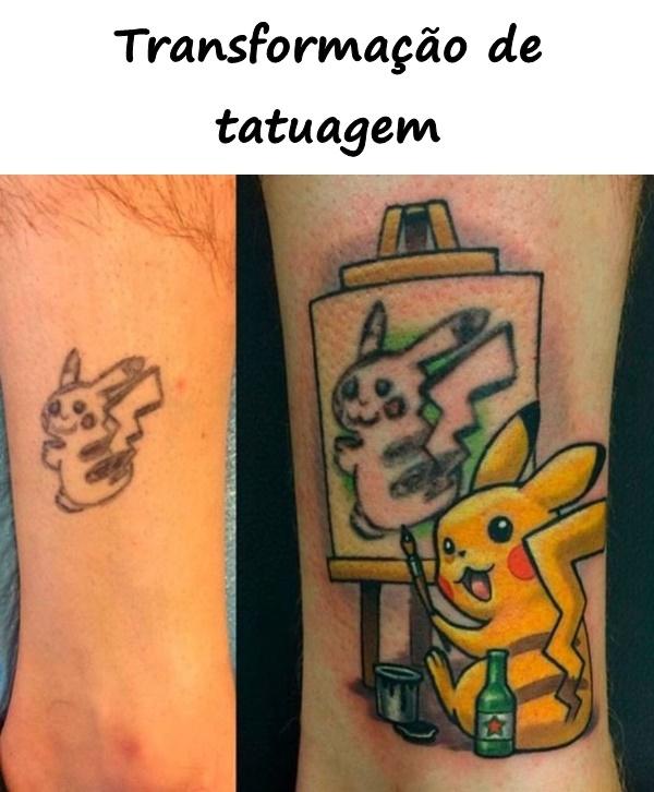 Transformação de tatuagem