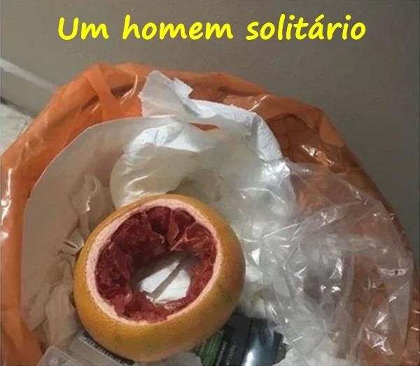 Um homem solitário