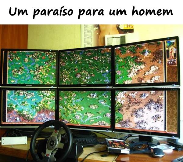 Um paraíso para um homem