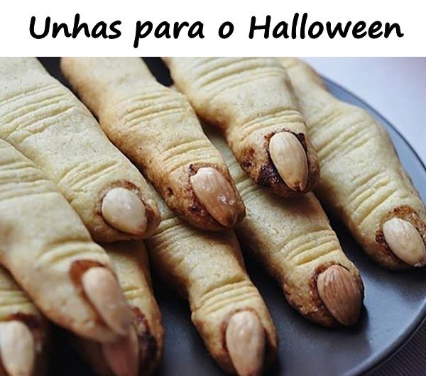 Unhas para o Halloween