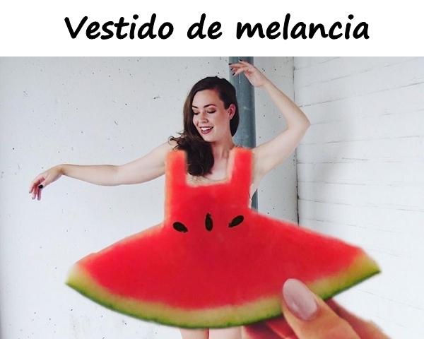 Vestido de melancia