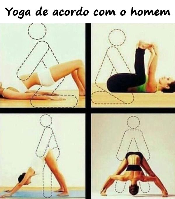 Yoga de acordo com o homem