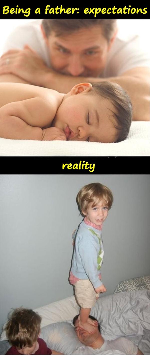 Being a father: expectations and reality