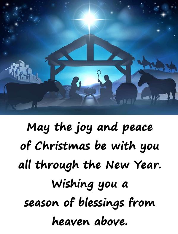 Religious Christmas Card Greetings 5478