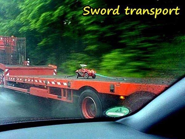 Sword transport