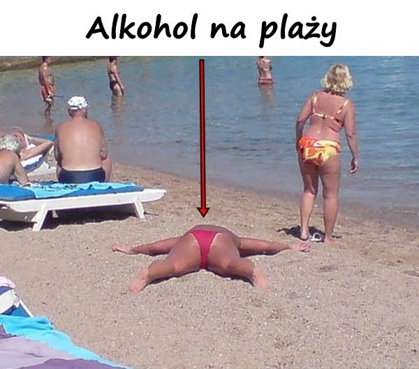 Alkohol na plaży