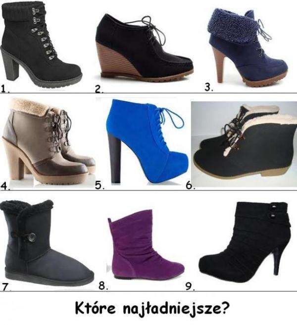 Buty - Które najładniejsze?