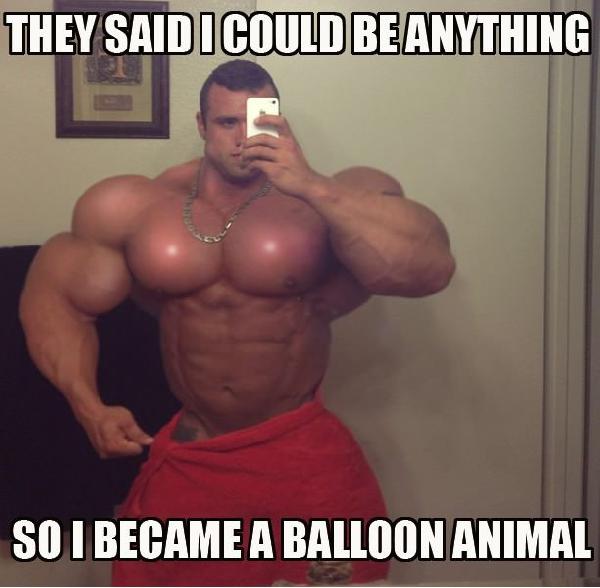 Możesz być kimkolwiek, nawet balonowym zwierzakiem....