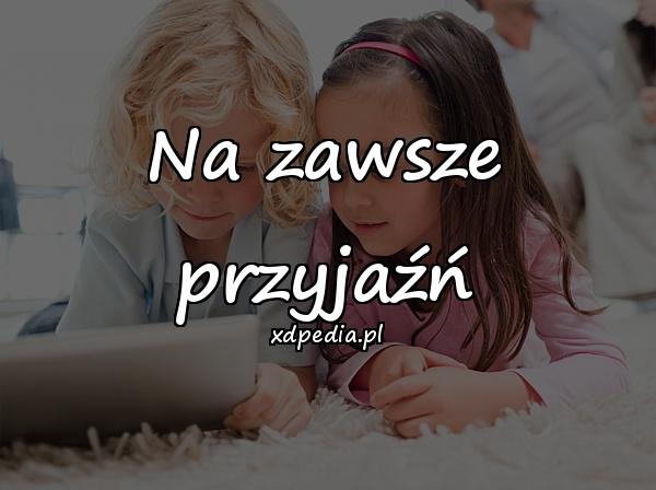 Na zawsze przyjaźń