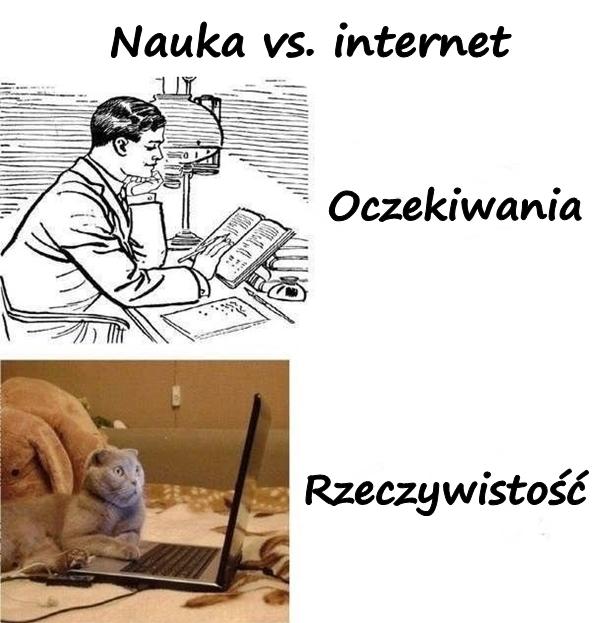Nauka vs. internet