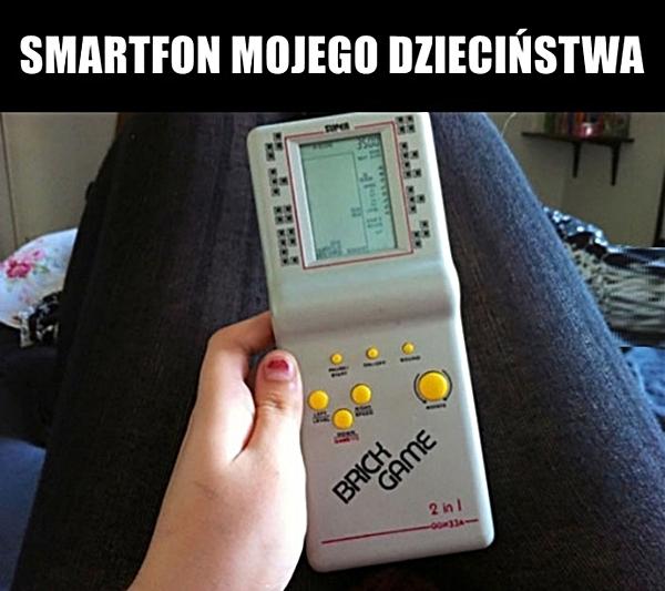 Smartfon mojego dzieciństwa