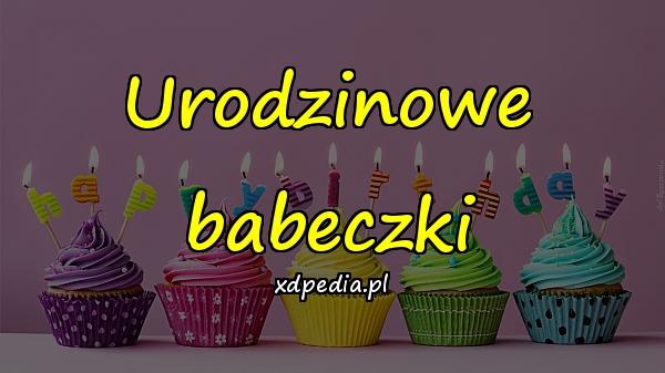 Urodzinowe babeczki