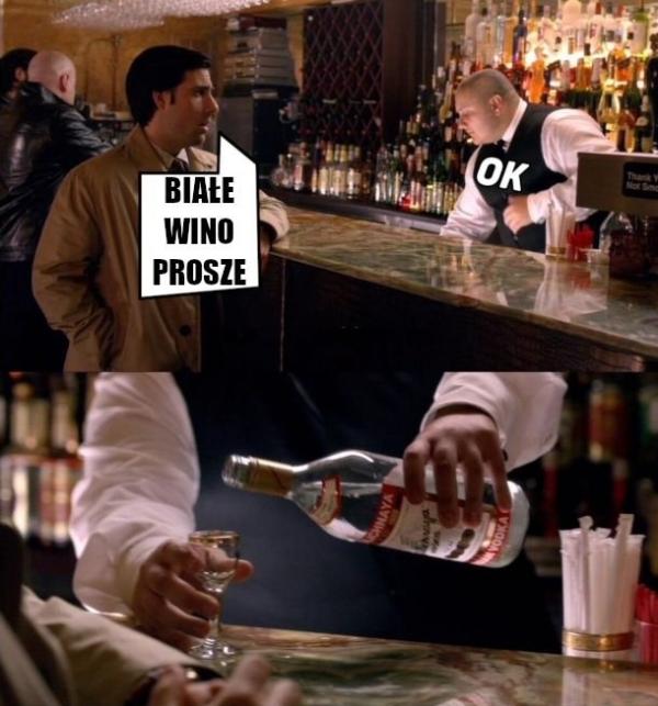 Białe wino poproszę